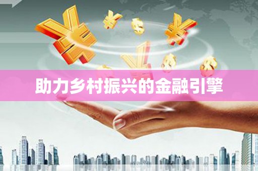 云龙助力乡村振兴的金融引擎