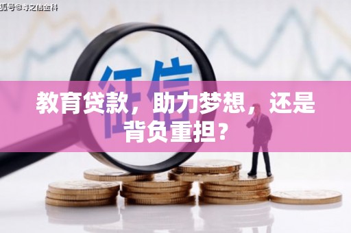 云龙教育贷款，助力梦想，还是背负重担？