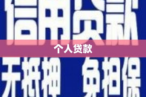 云龙个人贷款