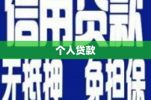云龙个人贷款