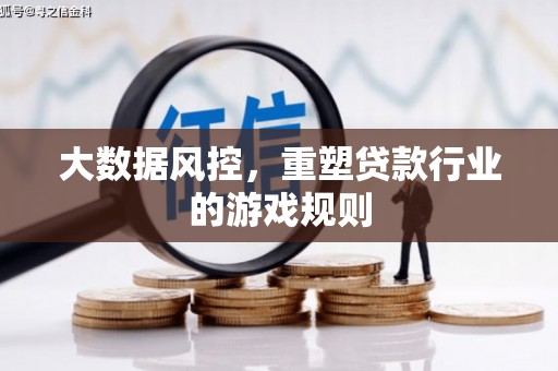 云龙大数据风控，重塑贷款行业的游戏规则