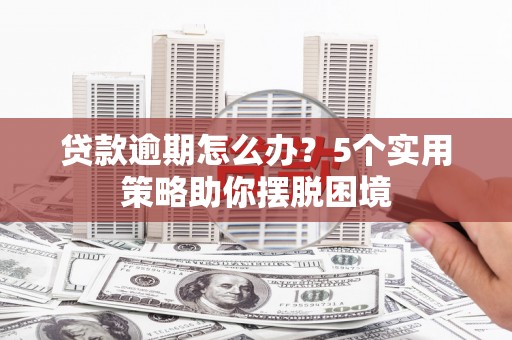 云龙贷款逾期怎么办？5个实用策略助你摆脱困境