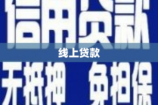 云龙线上贷款