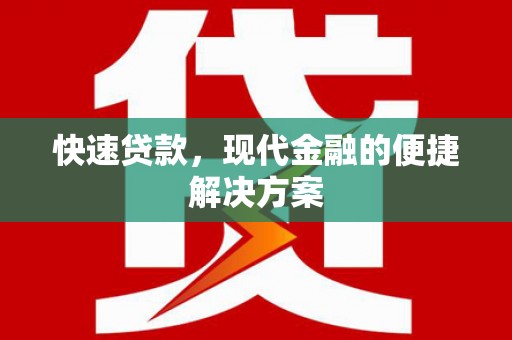 云龙快速贷款，现代金融的便捷解决方案