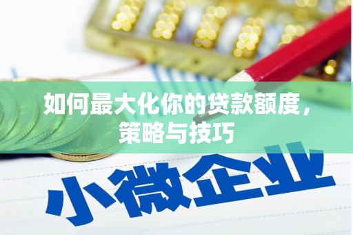 云龙如何最大化你的贷款额度，策略与技巧