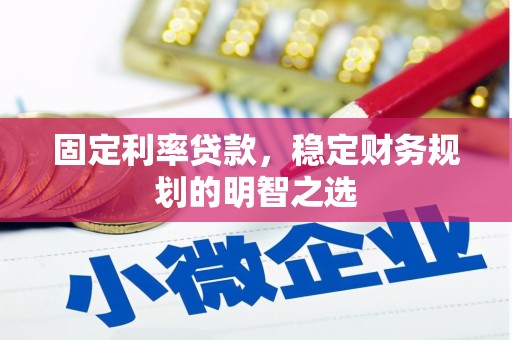 云龙固定利率贷款，稳定财务规划的明智之选
