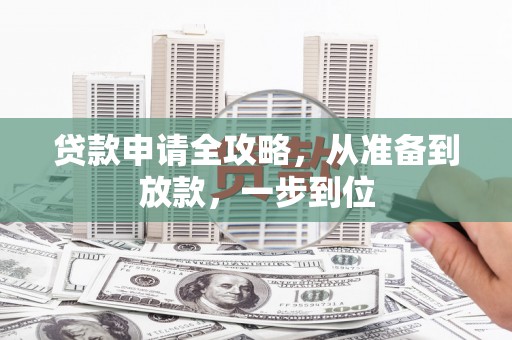 云龙贷款申请全攻略，从准备到放款，一步到位