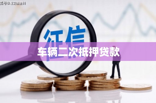 云龙车辆二次抵押贷款
