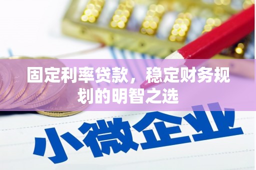 云龙固定利率贷款，稳定财务规划的明智之选
