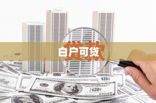 云龙白户可贷
