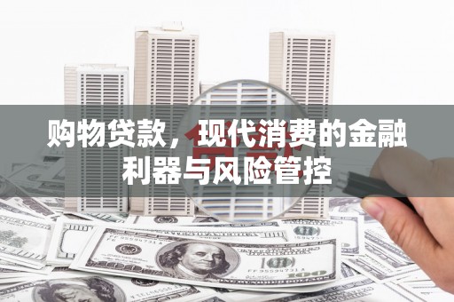 云龙购物贷款，现代消费的金融利器与风险管控