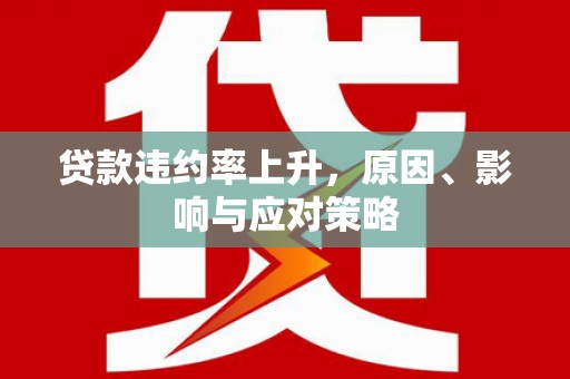 云龙贷款违约率上升，原因、影响与应对策略