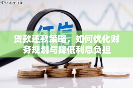 云龙贷款还款策略，如何优化财务规划与降低利息负担
