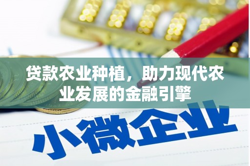云龙贷款农业种植，助力现代农业发展的金融引擎
