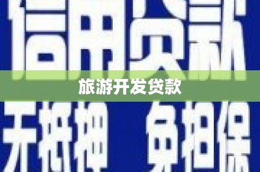 云龙旅游开发贷款