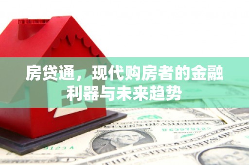 云龙房贷通，现代购房者的金融利器与未来趋势