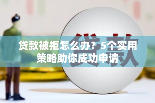 云龙贷款被拒怎么办？5个实用策略助你成功申请
