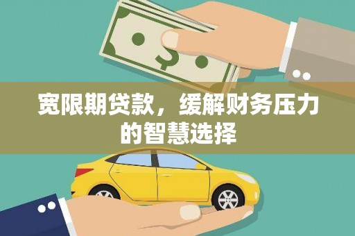 云龙宽限期贷款，缓解财务压力的智慧选择
