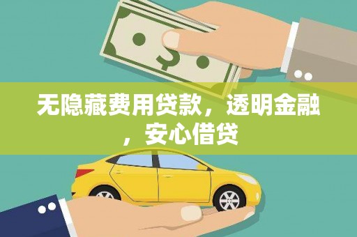 云龙无隐藏费用贷款，透明金融，安心借贷