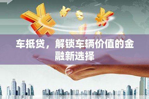云龙车抵贷，解锁车辆价值的金融新选择