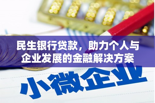 云龙民生银行贷款，助力个人与企业发展的金融解决方案