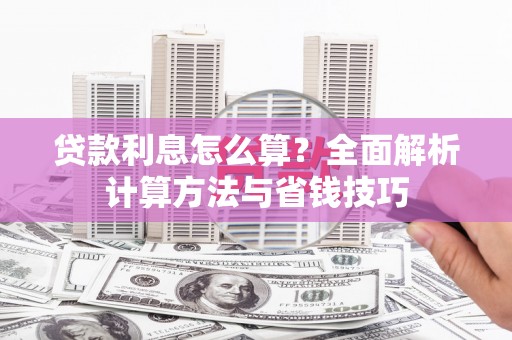 云龙贷款利息怎么算？全面解析计算方法与省钱技巧