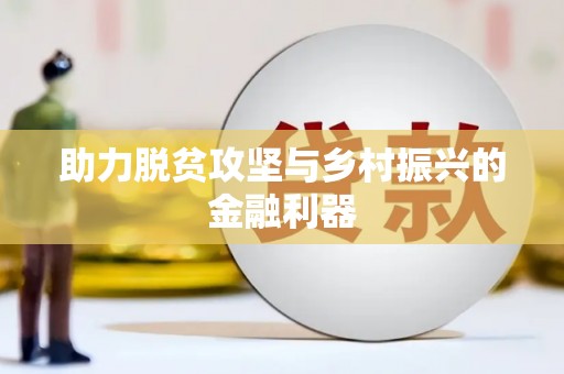 云龙助力脱贫攻坚与乡村振兴的金融利器