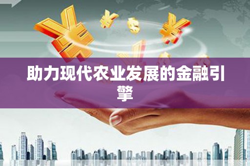 云龙助力现代农业发展的金融引擎