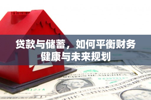 云龙贷款与储蓄，如何平衡财务健康与未来规划