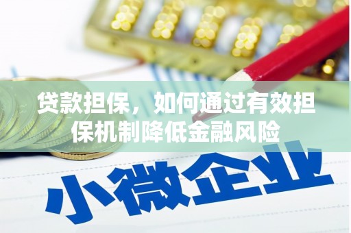 云龙贷款担保，如何通过有效担保机制降低金融风险