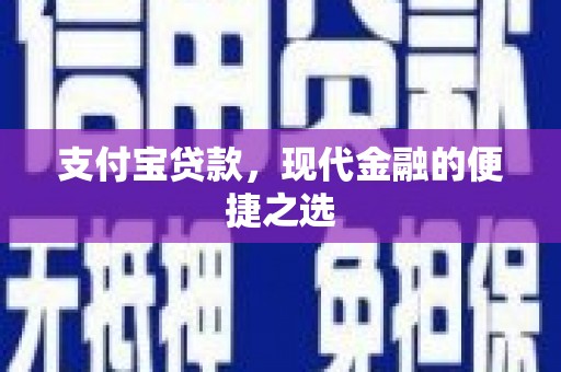 云龙支付宝贷款，现代金融的便捷之选