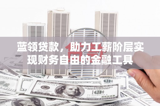 云龙蓝领贷款，助力工薪阶层实现财务自由的金融工具