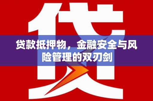 云龙贷款抵押物，金融安全与风险管理的双刃剑