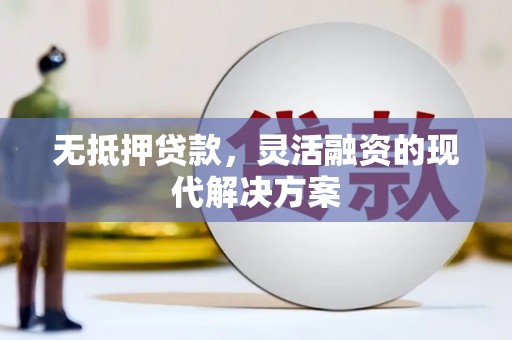云龙无抵押贷款，灵活融资的现代解决方案