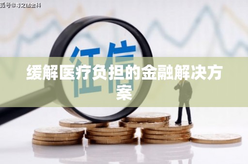 云龙缓解医疗负担的金融解决方案