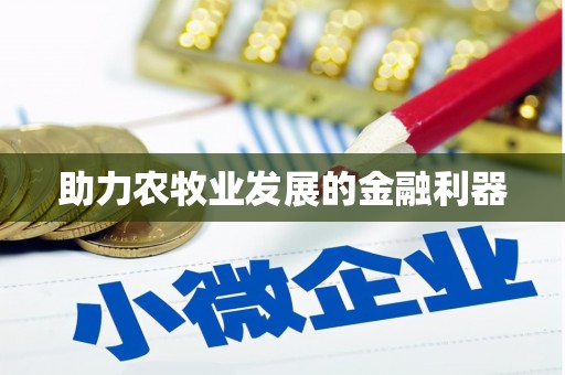 云龙助力农牧业发展的金融利器