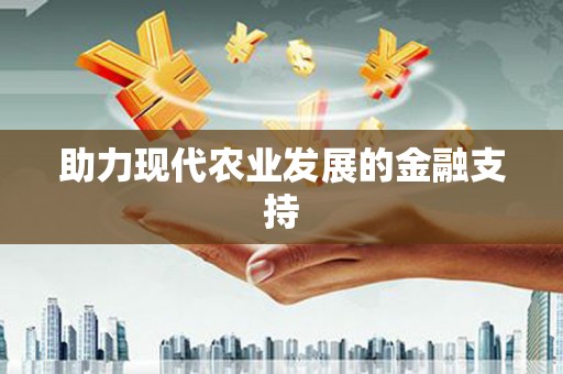 云龙助力现代农业发展的金融支持