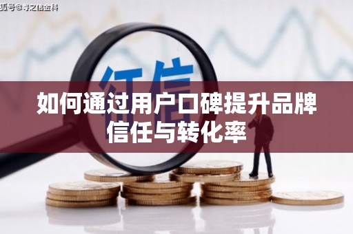 云龙如何通过用户口碑提升品牌信任与转化率