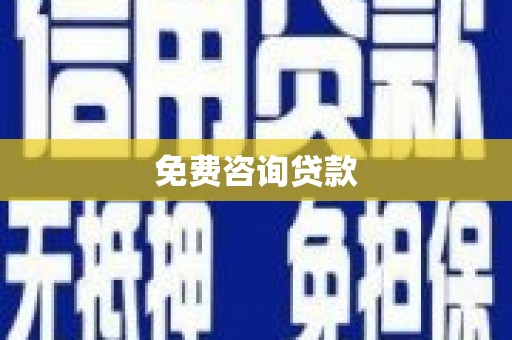 云龙免费咨询贷款