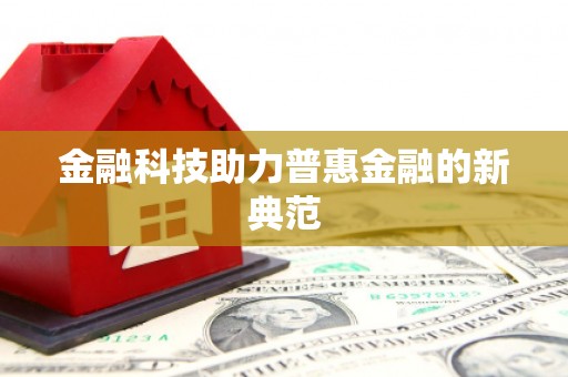 云龙金融科技助力普惠金融的新典范